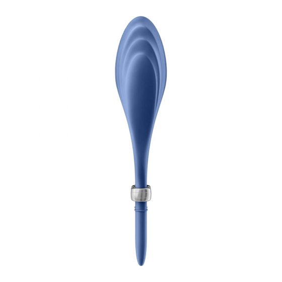 Satisfyer Duelist - akuga vibreeriv peeniserõngas (sinine)