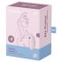 Satisfyer Vulva Lover 3 - akuga, õhulainetega kliitoristimulaator (roosa)