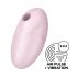 Satisfyer Vulva Lover 3 - roosa akulaadijaga kliitoristimulaator