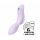 Satisfyer Curvy Trinity 2 - laetav õhulainetega 2in1 vibraator (lilla)