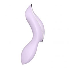   Satisfyer Curvy Trinity 2 - akulaadija ja klitoristimulaator (lilla)