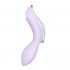 Satisfyer Curvy Trinity 2 - akulaadijõuline õhulainevibraator 2in1 (lilla) 