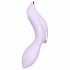 Satisfyer Curvy Trinity 2 - akulaadijõuline õhulainevibraator 2in1 (lilla) 