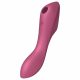 Satisfyer Curvy Trinity 3 - akutoitega õhulainetega 2in1 vibraator (punane) 