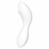 Satisfyer Curvy Trinity 5+ - nutikas õhulainetevibraator (valge) 