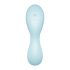 Satisfyer Curvy Trinity 5+ - nutikas õhulaine 2in1 vibraator (sinine) 