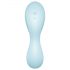 Satisfyer Curvy Trinity 5+ - nutikas õhulaine 2-in-1 vibraator (sinine)