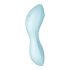 Satisfyer Curvy Trinity 5+ - nutikas õhulaine 2in1 vibraator (sinine) 