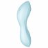 Satisfyer Curvy Trinity 5+ - nutikas õhulaine 2in1 vibraator (sinine) 