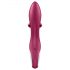 Satisfyer Embrace Me - akuga, kliitorivarrega vibraator (punane)