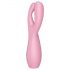 Satisfyer Threesome 3 - akuga kliitorivibraator (roosa)