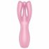 Satisfyer Threesome 3 - akuga kliitorivibraator (roosa) 