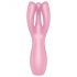 Satisfyer Threesome 3 - akuga kliitorivibraator (roosa)