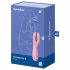 Satisfyer Threesome 3 - akuga kliitorivibraator (roosa) 