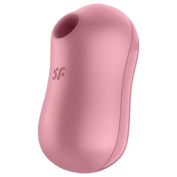 Satisfyer Cotton Candy - akuga õhulaine kliitorivibraator (korall)