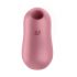 Satisfyer Cotton Candy - akutoitega õhuimpulsi kliitorivibraator (korall) 