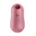 Satisfyer Cotton Candy - akutoitega õhuimpulsi kliitorivibraator (korall) 