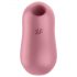 Satisfyer Cotton Candy - akuga õhulaine kliitorivibraator (korall)