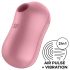 Satisfyer Cotton Candy - õhuvibratsiooniga kliitorivibraator (koral)