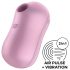 Satisfyer Cotton Candy - akupatareiga õhulainega kliitori vibraator (lilla)