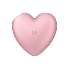   Satisfyer Cutie Heart - akuga õhulaine kliitorivibraator (roosa)