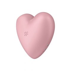   Satisfyer Cutie Heart - akuga õhulaine kliitorivibraator (roosa)