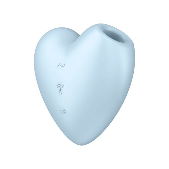 Satisfyer Cutie Heart - akuga õhulainega kliitorivibraator (sinine)