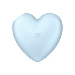   Satisfyer Cutie Heart - akuga õhulainega kliitorivibraator (sinine)