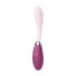 Satisfyer G-Spot Flex 3 - akulaadijaga G-punkti vibraator (roosa-bordo) 