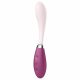 Satisfyer G-Spot Flex 3 - akulaadijaga G-punkti vibraator (roosa-bordo) 