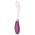 Satisfyer G-Spot Flex 3 - laetav G-punkti vibraator (roosa-bordo)