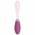 Satisfyer G-Spot Flex 3 - akulaadijaga G-punkti vibraator (roosa-bordo) 