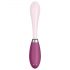 Satisfyer G-Spot Flex 3 - laetav G-punkti vibraator (roosa-bordo)