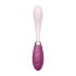 Satisfyer G-Spot Flex 3 - akulaadijaga G-punkti vibraator (roosa-bordo) 