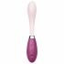 Satisfyer G-Spot Flex 3 - akulaadijaga G-punkti vibraator (roosa-bordo) 