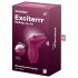 Satisfyer Exciterrr - pöörlevate pärlitega kliitorivibraator (punane) 