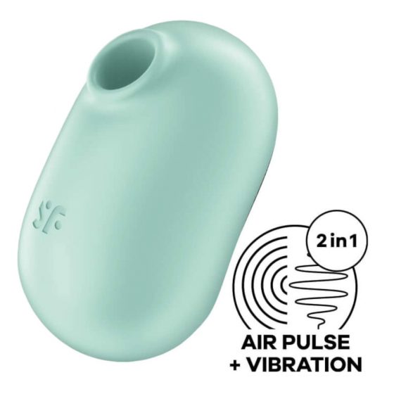 Satisfyer Pro To Go 2 - akuga, õhulainete stimulatsiooniga kliitorivibraator (mürdi)
