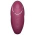 Satisfyer Tap & Climax 1 - 2-in-1 vibraator ja kliitori stimulaator (punane)