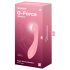 Satisfyer G-Force - akuga, veekindel G-punkti vibraator (roosa)