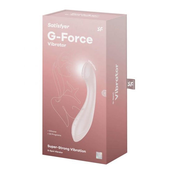 Satisfyer G-Force - aku ja veekindel G-punkti vibraator (beež)