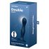 Satisfyer Double Ball-R - kaalutud dildo (tumesinine)