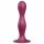 Satisfyer Double Ball-R - iminapaga kaalutud dildo (punane) 