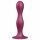 Satisfyer Double Ball-R - iminapagaaluseline kaalutud dildo (punane)