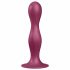 Satisfyer Double Ball-R - iminapaga kaalutud dildo (punane) 