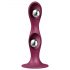 Satisfyer Double Ball-R - iminapagaaluseline kaalutud dildo (punane)