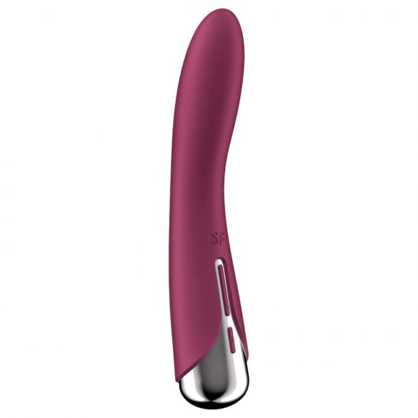 Satisfyer Spinning Vibe 1 - pöörleva peaga G-punkti vibraator (punane)