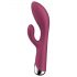 Satisfyer Spinning Rabbit 1 - pöörleva kliitorivarrega vibraator (punane)