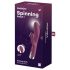 Satisfyer Spinning Rabbit 1 - pöörleva kliitorivarrega vibraator (punane)