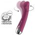 Satisfyer Spinning G-Spot 1 - pöörleva peaga G-punkti vibraator (punane)