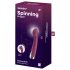 Satisfyer Spinning G-Spot 1 - pöörleva peaga G-punkti vibraator (punane)